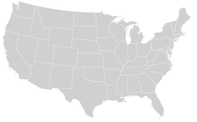 ECG U.S. Map