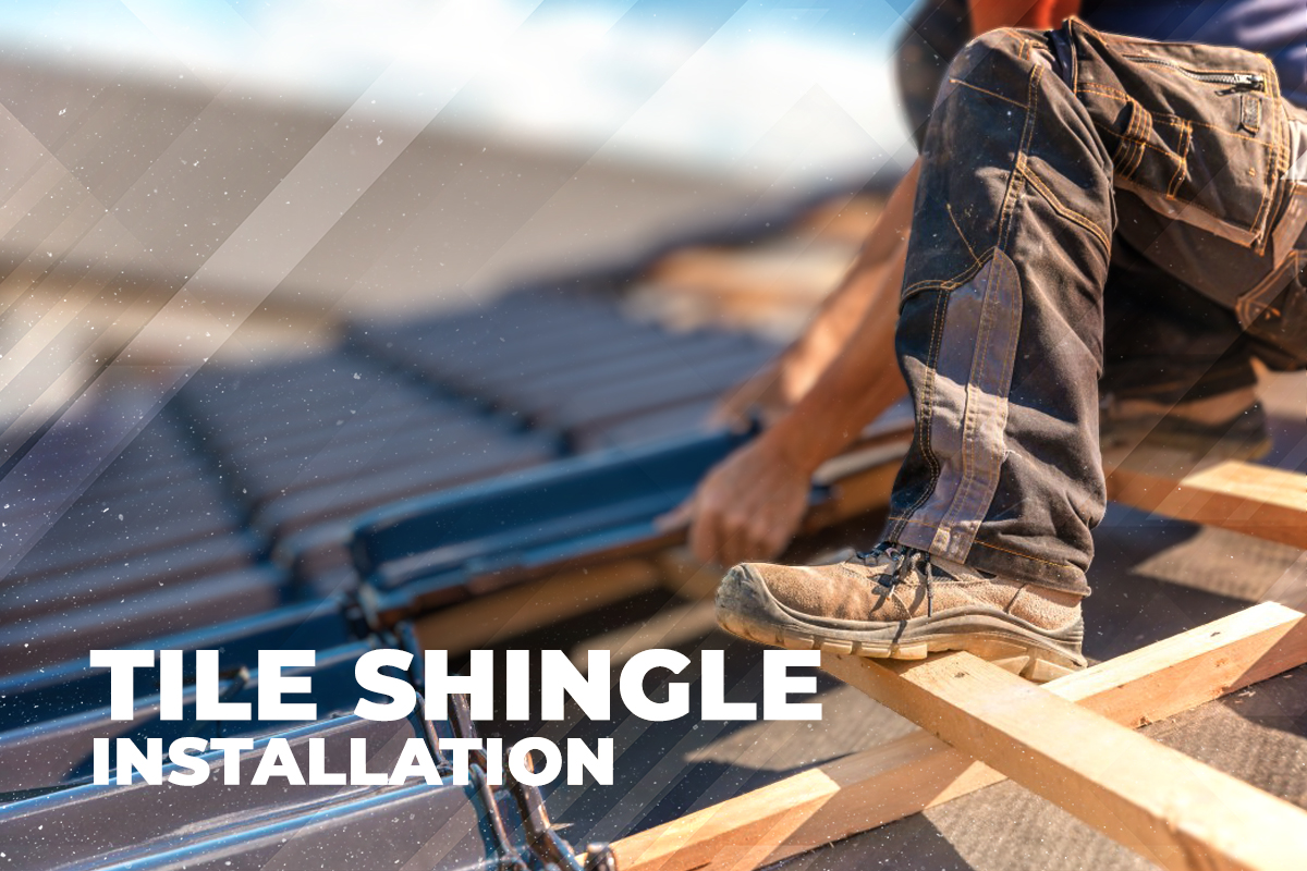 ECG Tile Shingles Installation